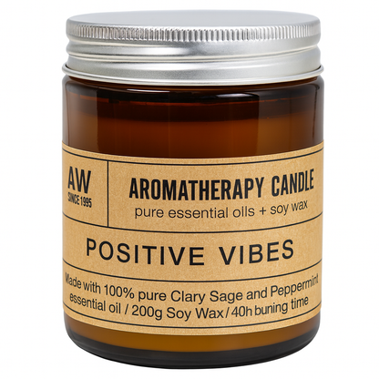 Aromatherapy Candle - Positive Vibes
