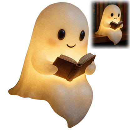 Cute LED Ghost Night Light – Children’s Bedside Lamp & Halloween Decoration