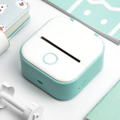 Portable Mini Thermal Label & Photo Printer – Bluetooth-Compatible Pocket Printer