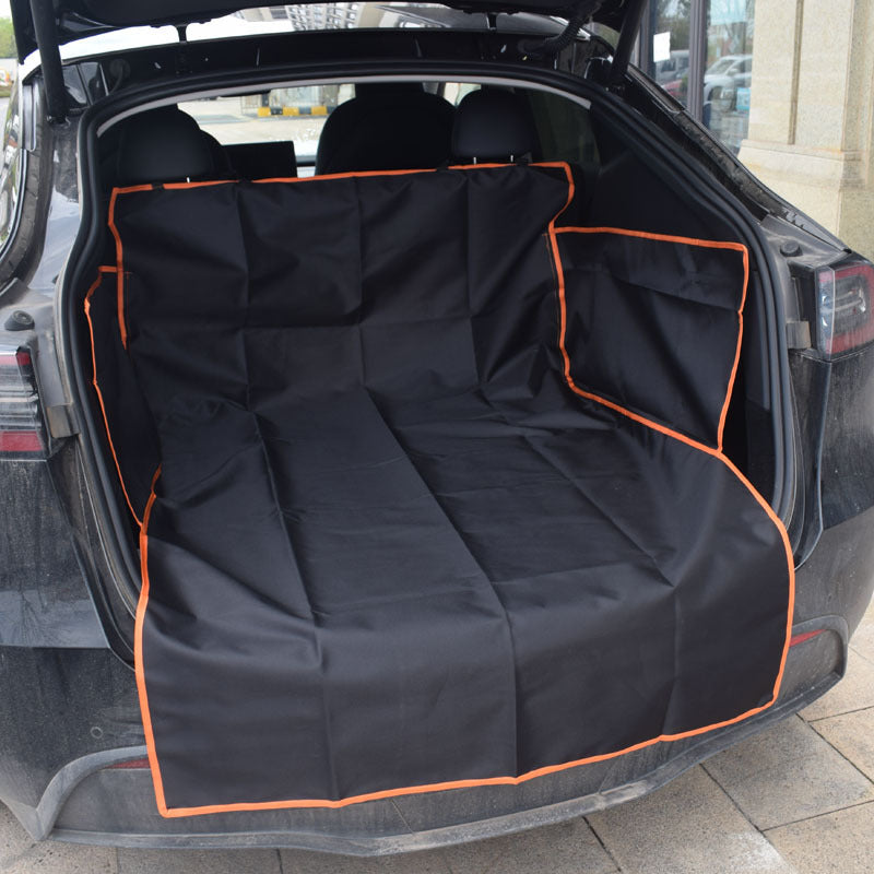 Dog Car Seat Cover – Waterproof Pet Car Mat for Rear Seat & Trunk