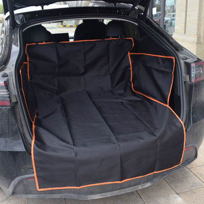 Dog Car Seat Cover – Waterproof Pet Car Mat for Rear Seat & Trunk