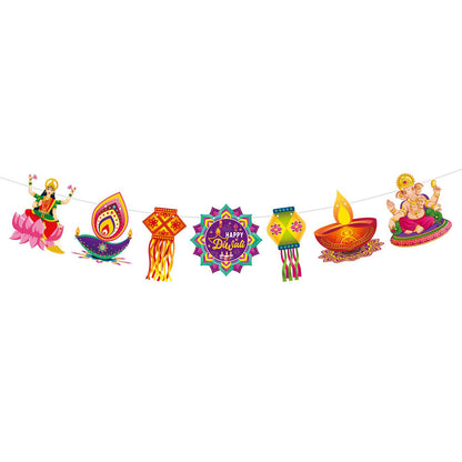 Diwali Party Hanging Flag – Festive Decoration Banner