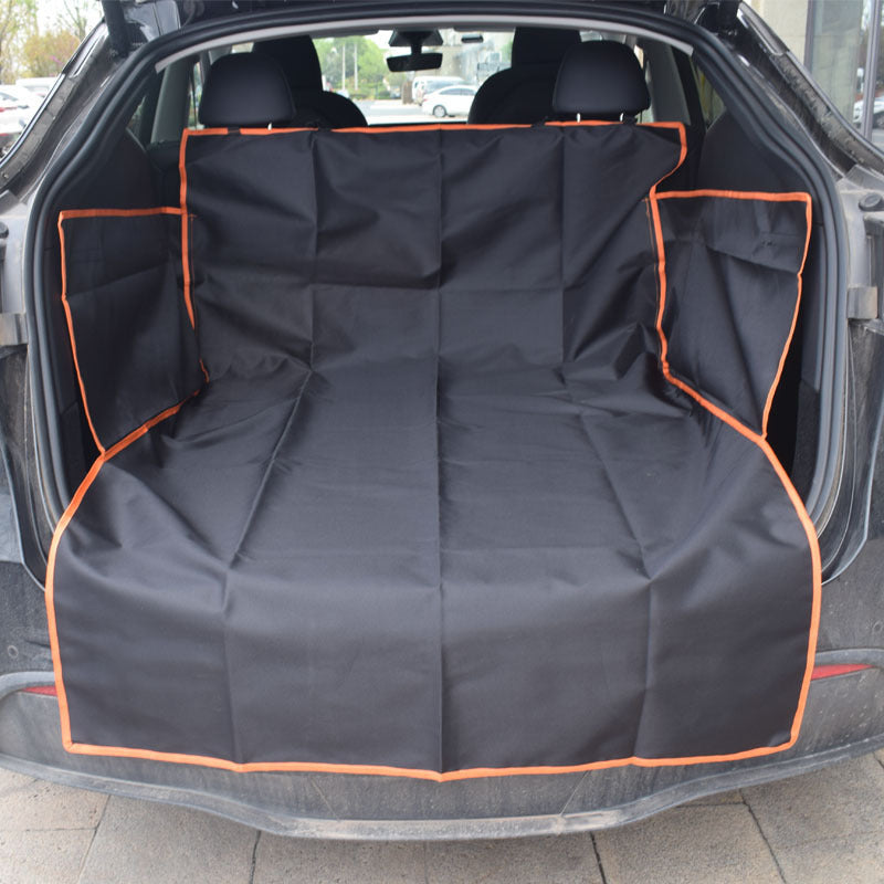 Dog Car Seat Cover – Waterproof Pet Car Mat for Rear Seat & Trunk